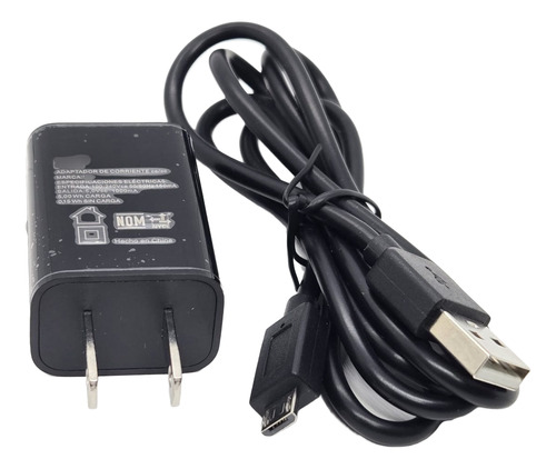 Cargador De Pared Para M4 Cable Micro Usb 5v 1a Negro