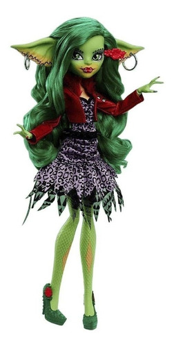 Monster High Greta Gremlin Skullector doll Gremlins 2: The new batch Mattel GRW96