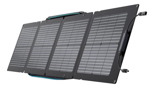Ef Ecoflow Panel Solar Portátil De 110 W, Plegable Con Funda