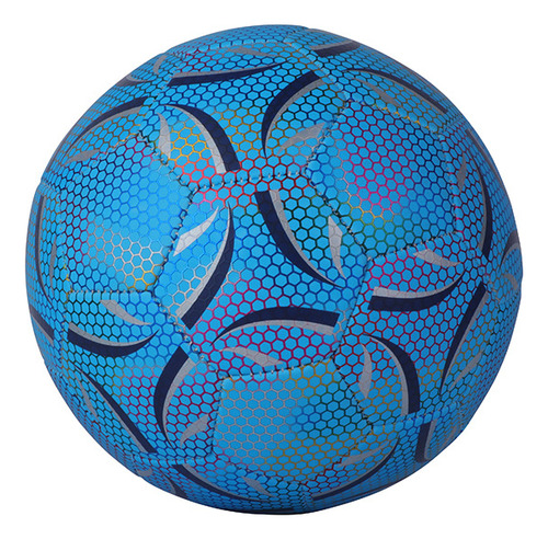 Balón De Fútbol Reflectante De Poliuretano Con Costura A Máq