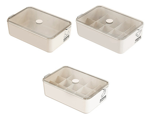 Caja De Almacenamiento A Prueba De Polvo De Gran Capacidad D