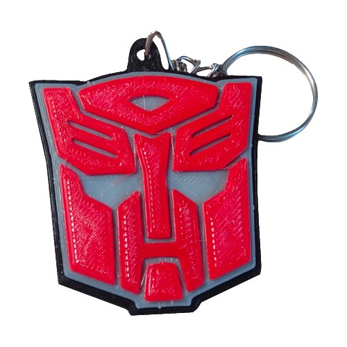 Llavero Transformer Autobots 3d Pla Pixelados_