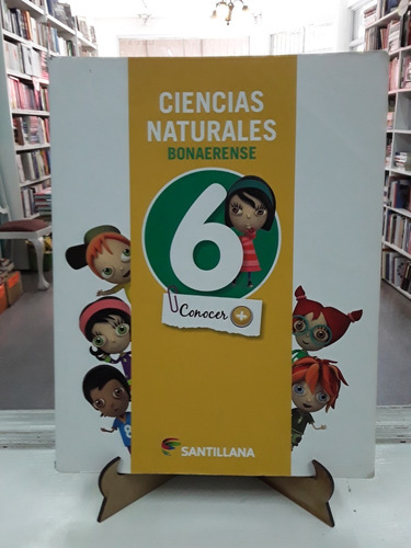 Ciencias Naturales Bon 6 Serie Conocer + Santillana 