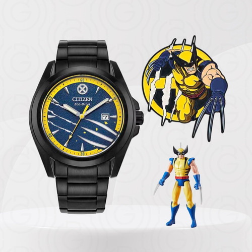 Reloj Citizen Marvel Wolverine Para Hombre 61834