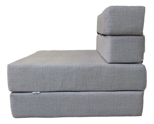 Sofa Cama Individual Sillon Plegable Puff Estancia Descanso