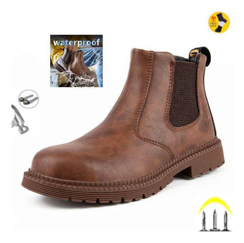 Calzado Indestructible, Botas De Seguridad Para Construcción