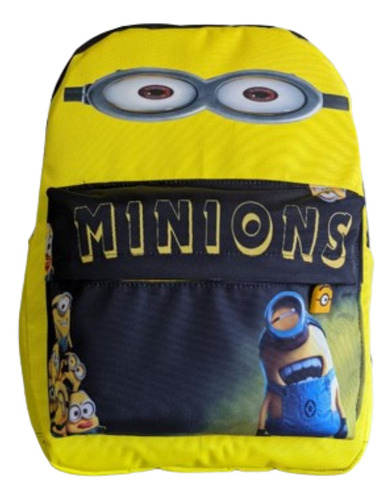 Morral Minions Escolar Para Niños Maleta Minions Infantil 