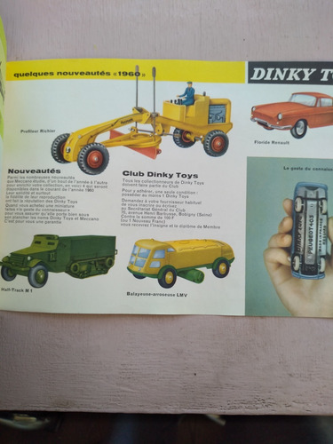 Catálogo Meccano-trains Hornby-dinky Toys De 1959 (Usado)