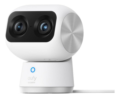 Cámara De Seguridad Inalámbricas Eufy Security Indoor Cam S350, Cámara de Vigilancia Dual 8mp+3mp, Zoom de 8× y PTZ de 360°, Seguimiento Inteligente por AI para Personas y Movimientos, Interior, Wi-Fi