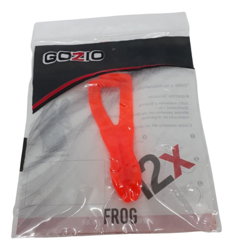 Goma Soft Señuelo Gozio Frog 11g X1 Tararira Consultar Color