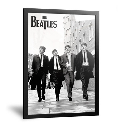 Cuadro The Beatles Caminando Liverpool Paul Mccartney 35x50