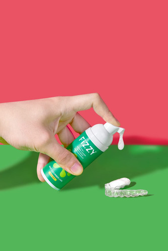 Limpiador De Espuma Fizzy Para Alineadores, Retenedores, Den