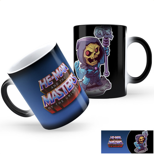 Taza Mágica He Man Skeletor Calidad