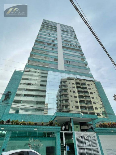 Imagem 2 de 30 de Apartamento Com 3 Dormitórios À Venda, 129 M² Por R$ 742.635 - Canto Do Forte - Praia Grande/sp - Ap2674