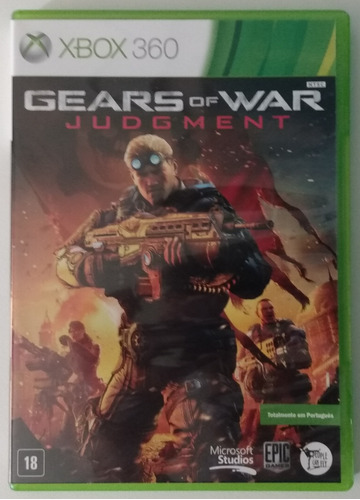 Gears Of War: Judgment Original Xbox 360 Mídia Física