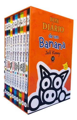 Livro Box Diário De Um Banana -10 Volumes