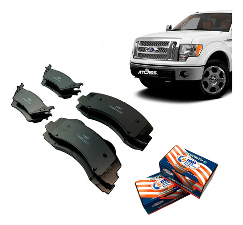 Pastillas Freno Del + Tra Ford F150 2012-2021