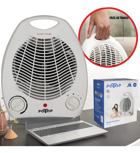 Caloventilador 2000w Frio Y Calor Calo Ventilador A/calidad®