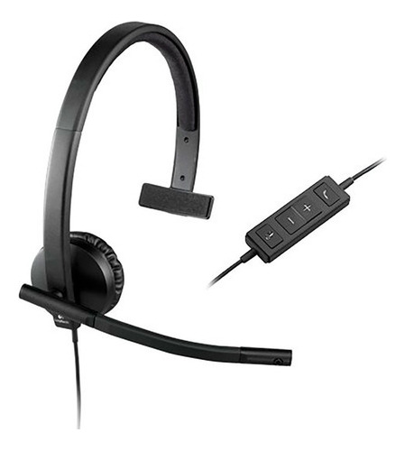 Diadema Monoaural Logitech H570e Usb