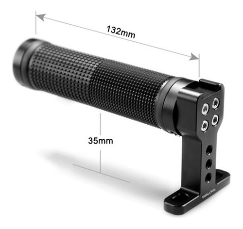 Imagem 3 de 5 de Smallrig Top Handle (rubber Black Ring) 1447