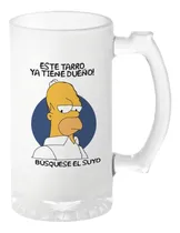Comprar Tarro Cervecero Homero Este Tarro Ya Tiene Dueño No Lo Toque