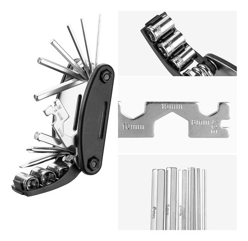Kit De Reparación De Bicicletas Multiusos.