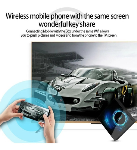 Imagen 6 de 6 de Tv Box T95 H616 Android 10.0 2 + 16g 6k 3d Tv
