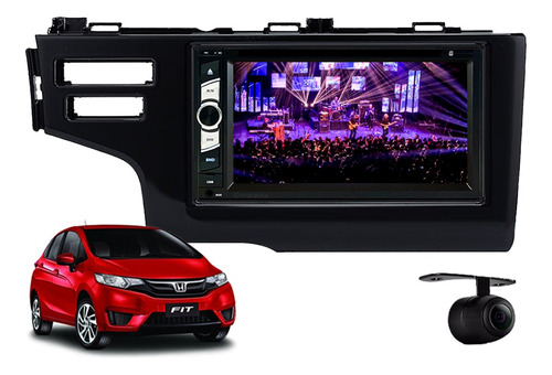 Central Multimídia Dvd Honda Fit 2014 2015 2016 2017 2018