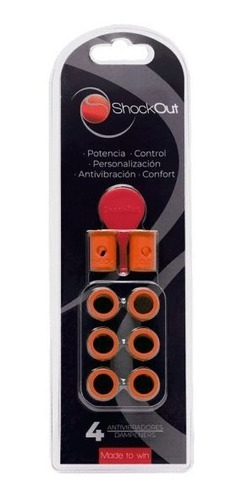 Antivibrador Paleta De Padel Dampeners Shock Out Pack