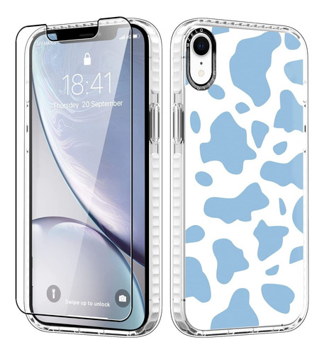 Funda Para iPhone XR, Manchas Celestes/6.1 In