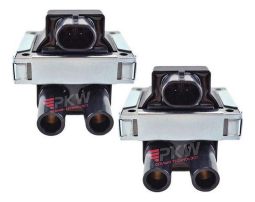 Kit 2 Bobinas Fiat Uno Palio Siena 1.3 Mpi 8v 1.6 Torque 16v