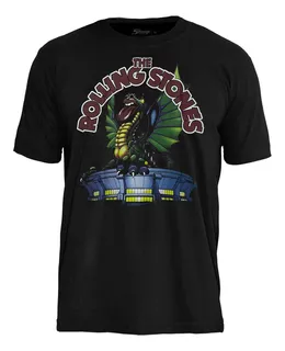 Camiseta Stamp Rolling Stones World Wide Tour 78 Ts995