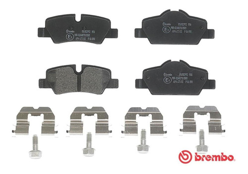 Balatas Brembo Low (t) Mini Cooper F55 F56 F57 14-18 Inc S