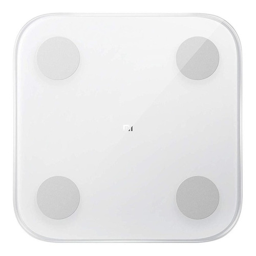 Imagen 1 de 3 de Balanza Xiaomi Mi Body Composition Scale 2 blanca, hasta 150 kg