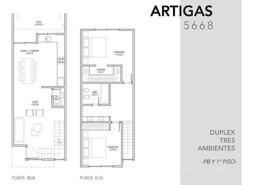 Duplex 3 Ambientes