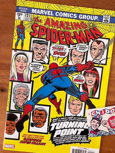 Comic - Amazing Spider-man #121 Muerte Gwen Stacy Romita