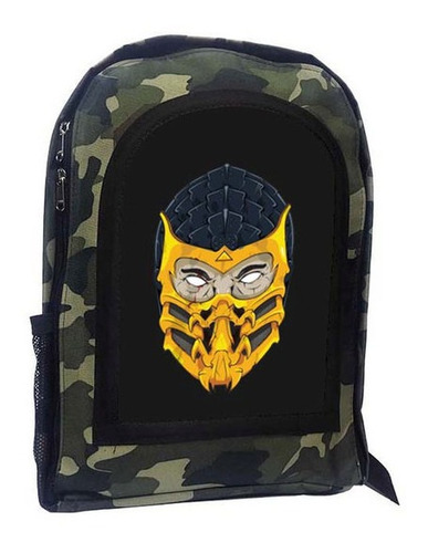 Mochila Camuflada Mortal Kombat A58