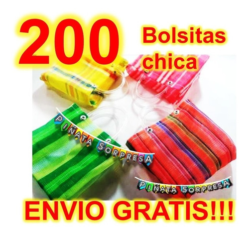 200 Dulcero Bolsa Mandado Recuerdo Bolo Cotillon Fiesta #2
