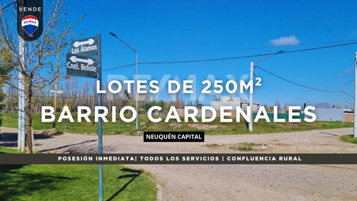 Venta Lote De 250m² Neuquén Capital- B° Cardenales