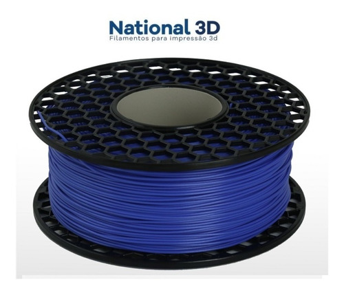 Imagem 1 de 1 de Filamento Impressão 3d National Abs Mg94 Premium Azul