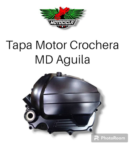 Tapa Motor Crochera Moto Md Aguila 