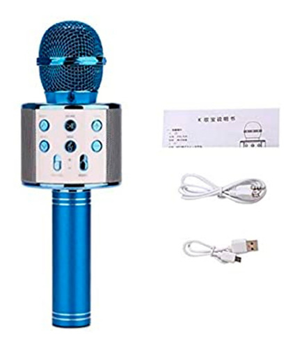 Imagen 2 de 9 de Micrófono Parlante Bluetooth Karaoke Oferta Hot-sale !!