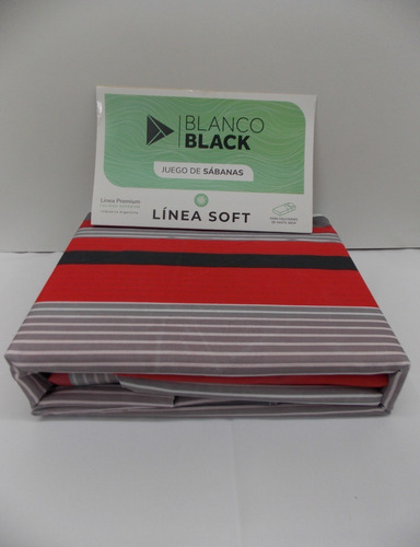 Imagen 4 de 7 de 10 Sabana Blanco Black Soft 2 1/2 Est. Mayorista