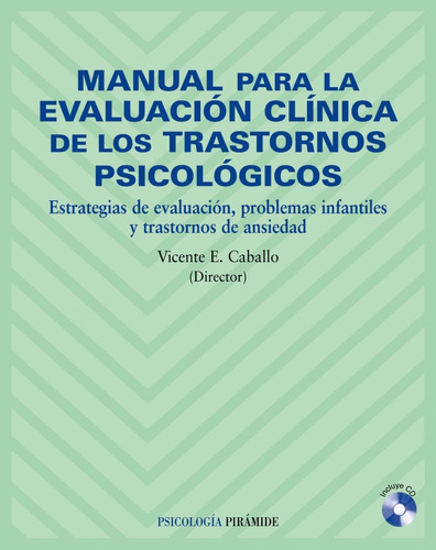 Libro Manual Para La Evaluación Clínica De Los Trastornos Ps