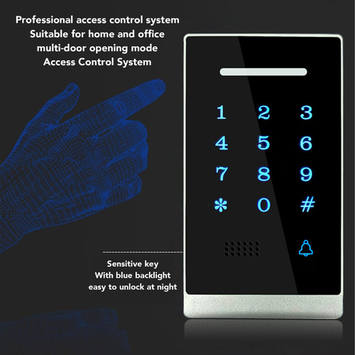 Teclado Del Sistema De Control De Acceso Y Controlador De Ta