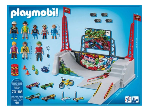 Playmobil Pista De Skate. 70168