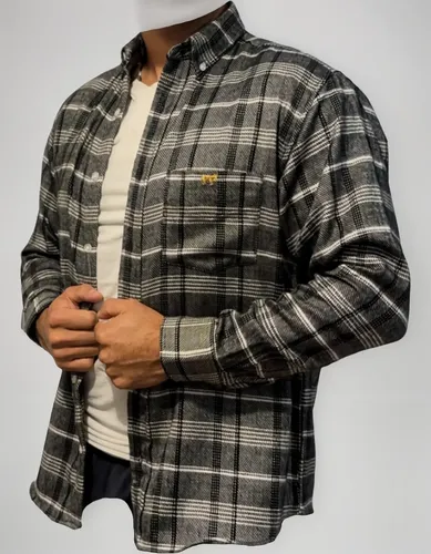 camisa franela camisas de cuadros tipo leÃ±ador