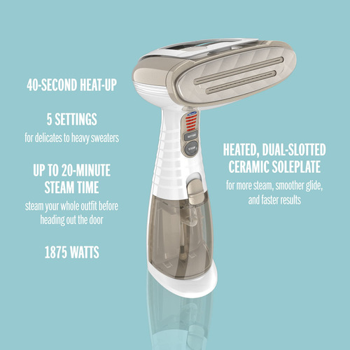 Portátil Conair Steam, Color Blanco