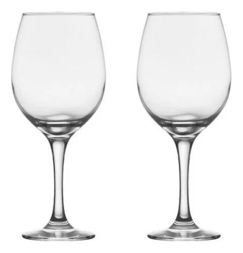 Set X2 Copa Vino Sommelier 600ml Copon De Vidrio Siena