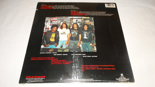 Hirax - Hate, Fear And Power '1986 (restless Metal Blade Rec